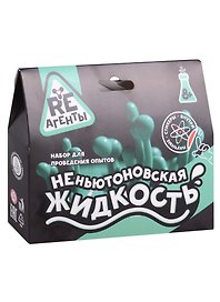 Набор для экспериментов «Неньютоновская жидкость зелёная», Re-агенты