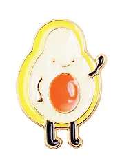 Значок Pin Joy Авокадо (металл)