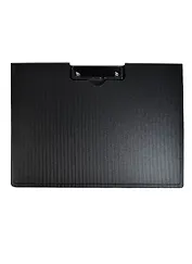 Папка-планшет А4 горизонтальный, пластик, черный, inФормат