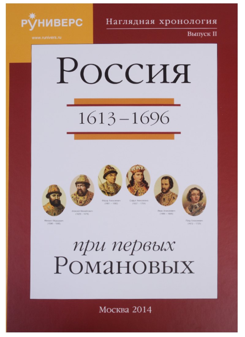 

Наглядная хронология. Выпуск II. Россия в правление первых Романовых 1613-1696