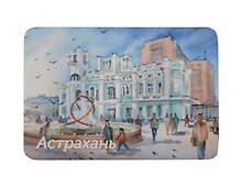 Магнит картон Площадь перед ЗАГСом (Астрахань) (МК/291/003)