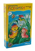 Пазл «Разноцветные гусенички», Step puzzle - 0