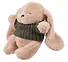 Мягкая игрушка Зайка бежевый в свитере (20см) (14-0753-202505-T24) - 2