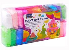 Mасса для лепки, 24 цвета (13 г.) (+3 стека)