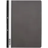 Папка-скоросшиватель А4 "Fizzy Classic" с перфорацией, пластик, черный, Erich Krause