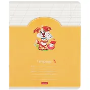 Тетрадь в косую линейку Hatber, "Лохматики", 12 листов, в ассортименте