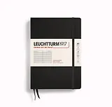 Книга для записей A5 125л лин. "Classic" тв.обл., черный, Leuchtturm1917