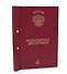 Папка для магистерской диссертации, 2 отверстия, бордо, ПаркКом - 0