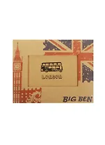 Фоторамка бумажная Лондон флаг крафт (23х18,5)