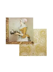 Салфетки для декупажа Шоколадница/Орнамент - 2 шт.