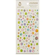 Наклейки фольгированные Космос SLC-01