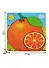 Деревянная пазл-рамка Рыжий кот Апельсин 20 элементов 15х15см (G214) - 1