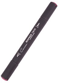 Маркер художественный "Сонет" Twin Brush кораллово-красный, Сонет