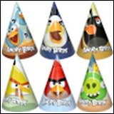 ЕВРОПА  МФ ПОИСК Колпак Angry Birds/Энгри бёрдз" набор 6шт. в блистере 2001-2690"