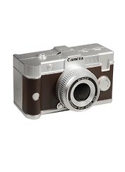 Копилка Фотоаппарат темно-коричневая (003912)