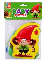 Мягкие пазлы Vladi Toys Baby puzzle Картинки VT1106-66