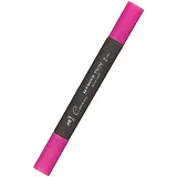 Маркер художественный "Сонет" цикламен, двухсторон., тонк. и широк.долото, Сонет