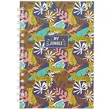 Тетрадь в клетку Hai Bin, Leopard tropic, 80 листов