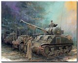 Модель, сборная, Dragon, Танк, Sherman, 1C Firefly, 1:72