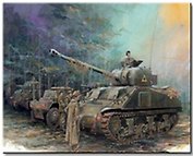 Модель, сборная, Dragon, Танк, Sherman, 1C Firefly, 1:72