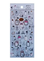 Наклейки бумажные Пингвины 17032