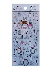 Наклейки бумажные Пингвины 17032