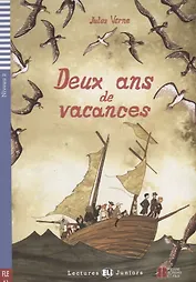 Deux ans de vacances Ур. 2 (франц.яз.) (илл. Ballario) (м) (+CD) Verne