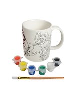 Кружка для росписи Disney Белоснежка (1271-18) (178067) (+краски+кисть) (3+) (коробка) (в кор. 48шт)