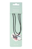 Набор парных кулонов «Крысы», текстиль, металл, Bookvalno - 1