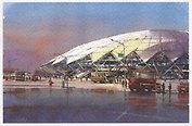 Открытка Самара Стадион