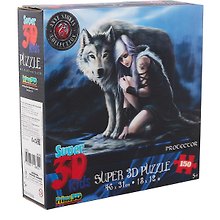 Пазл 150 Super 3D Kids Защитник (46х31) (5+) (10850) (коробка)