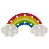 Светильник LED Облака с радугой (пластик) (30×16) (12-06630-Y016)