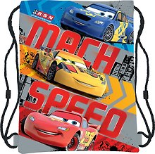 Мешок для сменной обуви "Сars" 34*43см, серый, Disney