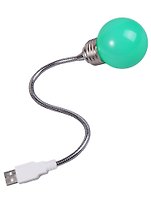 Лампа USB (22см) зеленая