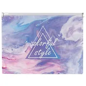 Папка на молнии «Colorful style violet», А5