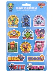 Объемные наклейки Brawl Stars, в ассортименте