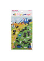Наклейка декоративная фетровая 1 Кошки 2 (95*185) (Наклей-ка!) (упаковка)