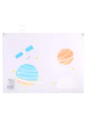 Папка на молнии А4 "Planets" с расширением, ассорти