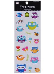 Наклейки Совы,WX-008YC