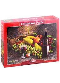 Пазл «Фрукты и вино» 1000 элементов, Castorland