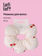 Резиночка Цветок Вишенки (текстиль) (10см) (12-2025093-27) (Lafilaf)