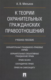 К теории охранительных гражданских правоотношений. Уч.пос.