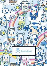 tokidoki. Молочко. Тетрадь (А5, 48 л., УФ-лак, накидки)