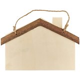 Заготовка ключница Домик с бечевкой, 23*15см деревянная 11-02610-2610-2