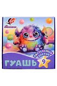 Гуашевые краски «Фантазия» 9 цветов, 15 мл, Луч - 0