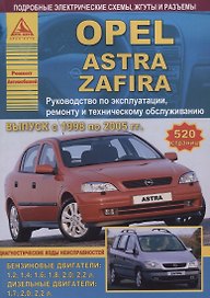 Opel Astra/Zafira Выпуск 1998 - 2005 с бензиновыми и дизельными двигателями. Эксплуатация. Ремонт. ТО
