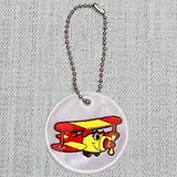 Подвеска светоотражающая "Самолётик" СО-7521