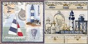 Наб. салф. для декупажа Море (НСД2034) (2шт) (упаковка)
