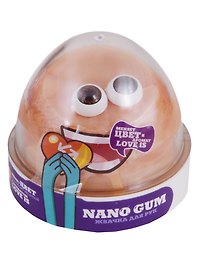 Игрушка-лизун «Оранжево-жёлтый с ароматом Love Is», Nano Gum