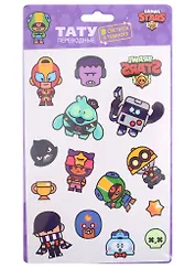 Переводные тату Brawl Stars, в ассортименте